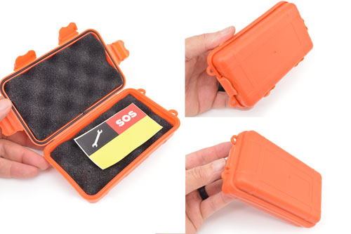 Waterproof Storage Case: Small: Orange - MINI Cooper Accessories +