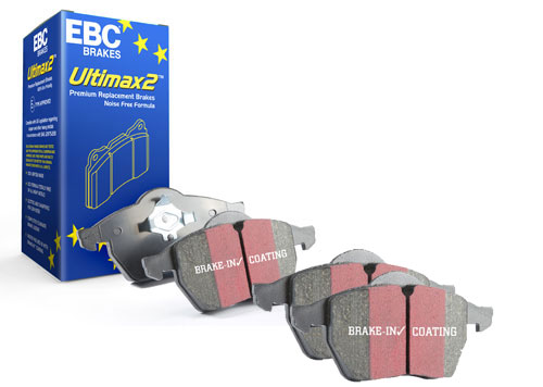 MINI Cooper EBC Ultimax Brake Pads Low Dust: Brakes - MINI Cooper ...