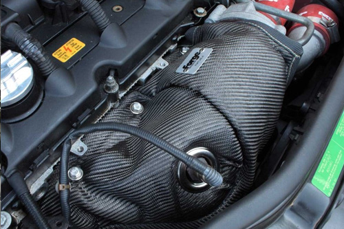 Für BMW Mini R55 R56 1,6 t Auto turbinen abdeckung Turbo Hitzeschild Mini  N14 N18 Turbolader Wärme wickel decke - AliExpress