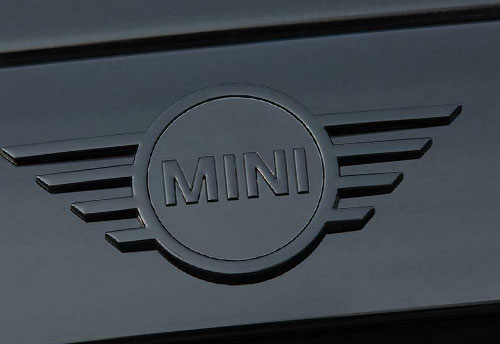 51142465242 Gloss Black Rear MINI Cooper badge Emblem F55 F56 F57 ...