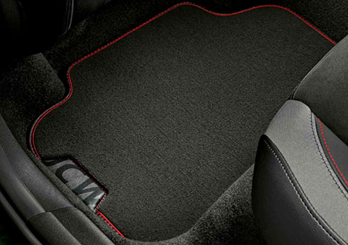 51472469127 JCW PRo Black Carpet Rear Floor Mats: Carpet: F56 MINI ...