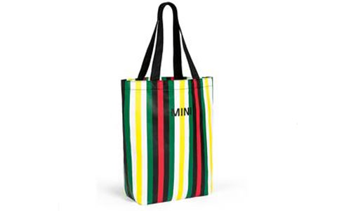 80222463260 MINI Accessory Shopper Striped Tote Bag - MINI Cooper ...