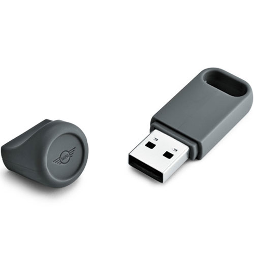 80292445703 MINI USB Key: Gray: 32GB - MINI Cooper Accessories +