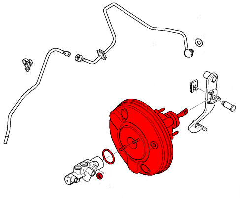 MINI Cooper Brake Servo Booster 34336779679 ; 34336757324; 34336759114 ...