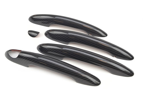 MINI Cooper Carbon FIber Door Handle Covers: F55 F54 F60 Countryman ...