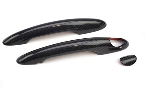 MINI Cooper Door Handle Covers: Carbon Fiber: F56/7: Ambient - MINI ...