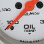 Autometer Oil Temperature Gauge: Mechanical