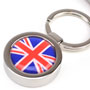 Medallion Key Ring: Union Jack