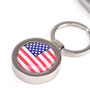 Medallion Key Ring: USA Flag