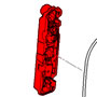 Bulb Socket: Rear: Left