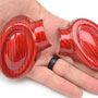Shift Knob Cover Carbon Fiber Red: F Series Automatic
