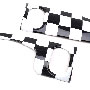 Dash Panel Covers: Gen3 2022+: Checkered Flag
