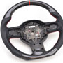 Steering Wheel: Carbon Fiber + Perforated Leather: Gen2 Paddle Shift