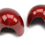 Side Mirror Caps: Gen3: RED Carbon Fiber