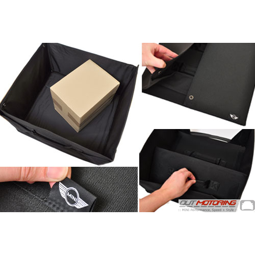 MINI Cooper Folding Boot Box Storage Organizational Box Small - MINI Cooper  Accessories + MINI Cooper Parts