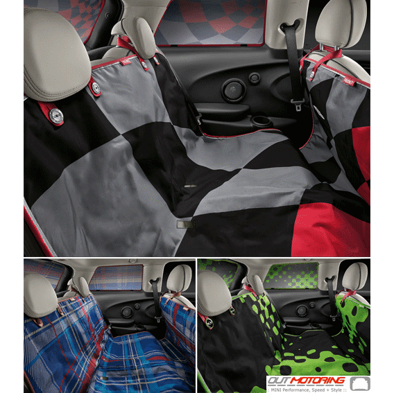 Protective seat cover seat protector for Mini Cooper seat protector black 1