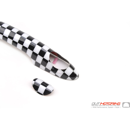 MINI Cooper Checkered Flag Door Handle Covers: Gen3 - MINI Cooper ...