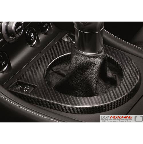 4G43-83-11075 Aston Martin Shift Knob Carbon Fiber Trim - MINI Cooper  Accessories + MINI Cooper Parts