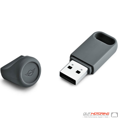80292445703 MINI USB Key: Gray: 32GB - MINI Cooper Accessories +