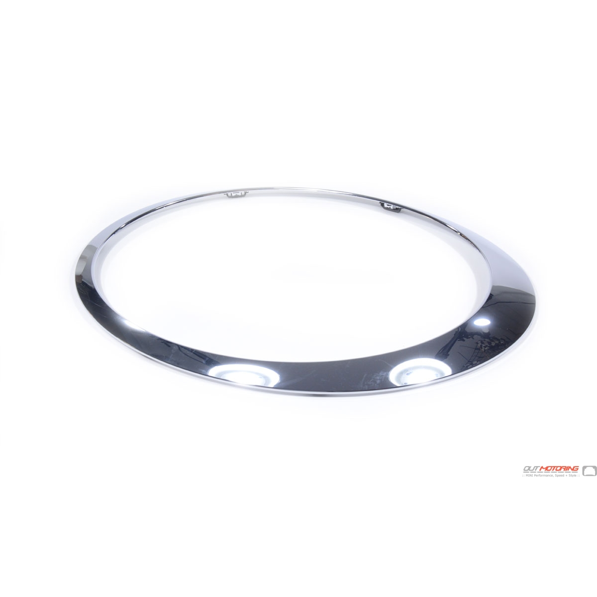 51137149905 Mini Cooper Headlight Trim Chrome Left ring - MINI Cooper  Accessories + MINI Cooper Parts