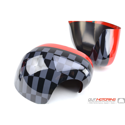 MINI Cooper F54 F56 F55 F57 F60 Side Mirror Caps Covers 2020 and newer ...