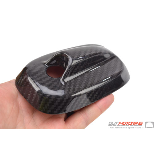 Roof Antenna Base Cover Carbon Fiber: Type 1