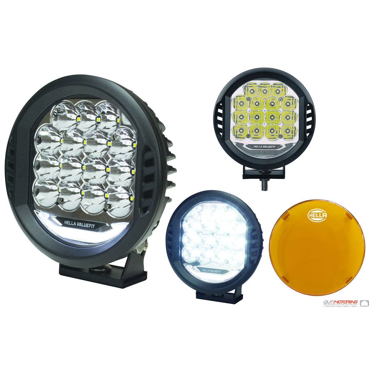 Hella 500 LED Driving Lamp Kit